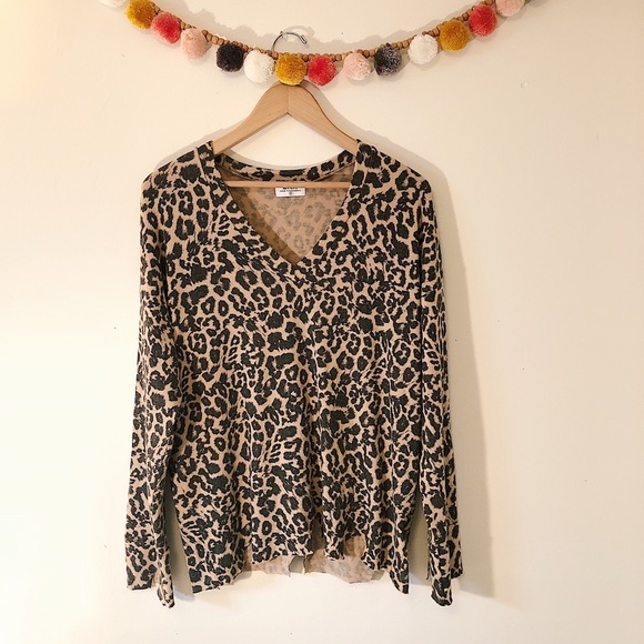LNA Tops - LNA Leopard sz S ✨